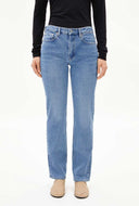 Blauwe jeans carenaa