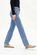 Blauwe jeans carenaa