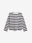 Creme gestreepte sweater iconic a frankaa