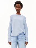 Fijn gebreide trui merinaa links sweater