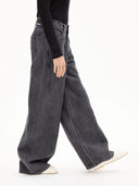 Donkere barrel jeans aalthea