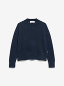 Navy gebreide trui amaliaas gmt dye