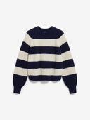 Navy gestreepte sweater kaagi stripes