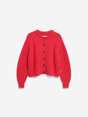 Rood gebreid vest selmaa