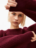 Grof gebreide trui rib knit sweater
