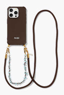 Iphone case dark brown