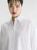 Witte blouse java