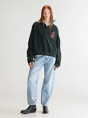Donkergrijze sweater fureno