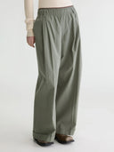 Groene wijde broek jasha