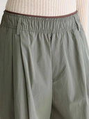 Groene wijde broek jasha