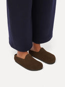 Bruine clogs amsterdam wrapped