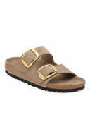 Arizona big buckle natural leather oiled