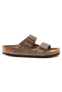Bruine leren sandalen arizona