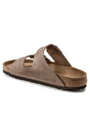 Bruine leren sandalen arizona