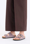Lila sandalen arizona suŠde leather