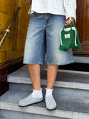 Amsterdam wrapped suede pure sage