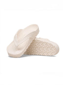 Creme teenslippers honolulu eva