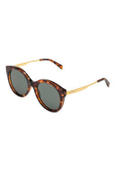 Zonnebril ellis metal havana gold
