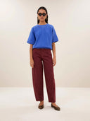 Sweater met korte mouwen gina top