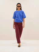 Sweater met korte mouwen gina top