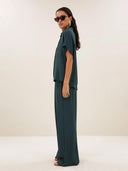 Viscose blouse barley