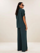 Viscose blouse barley