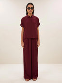 Viscose blouse barley