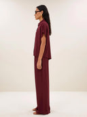 Viscose blouse barley