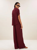 Viscose blouse barley