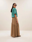 Sweater met korte mouwen gina top