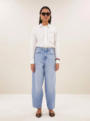 Lichte barrel fit jeans baloe