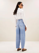 Lichte barrel fit jeans baloe