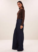 Bruine leya sparkle top