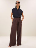 Gestreepte broek celin
