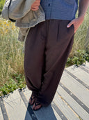 Gestreepte broek celin