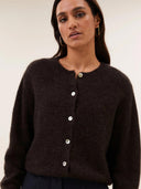 Wollen cardigan cleo