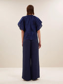 Glanzende vina festive blouse