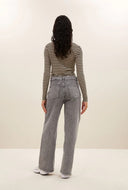 Striped top chalk basic ls stripe top