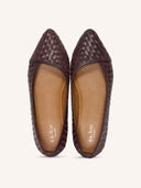 Leren ballerinas may