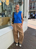 Cargo broek matcha