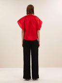 Glanzende vina festive blouse