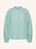 Groene yume stripe blouse