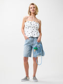 Blauwe funky bag CJ x Marie Marie