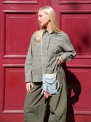Blauwe funky bag CJ x Marie Marie