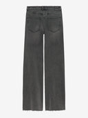 Donkergrijze loose fit jeans