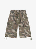 Camo cargo shorts