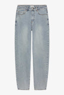 Lichtblauwe barrel fit jeans