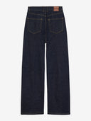 Donkerblauwe loose fit jeans