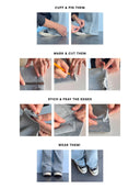 Zwarte loose fit jeans