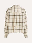 Geruite blouse dilan